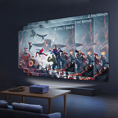 ROHS 1080P HD Mobile Phone Mini Projector Multiscene Portable Outdoor
