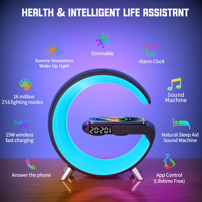 Bluetooth G Speaker Lamp Portable Design and Timer Setting Included