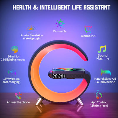 Portable G-Speaker-Illuminator Elevate Your Lighting Experience with Voice Activation