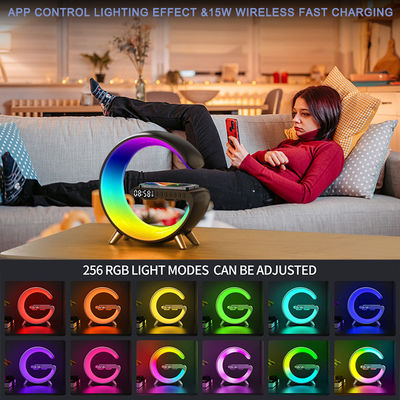 Large And Small Sizes G Speaker Lamp with Bluetooth and Voice Control