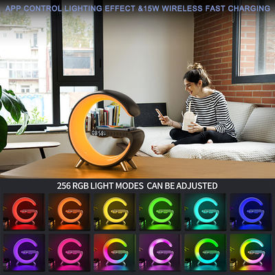 G-Speaker-Lighting Smart Light Sound Machine with Large and Small Size Options White and Black Color