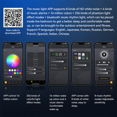 Conch Music Lamp G lamp G Speaker Lamp Timer Setting and APP Control G Speaker Lamp Suitable for Commercial