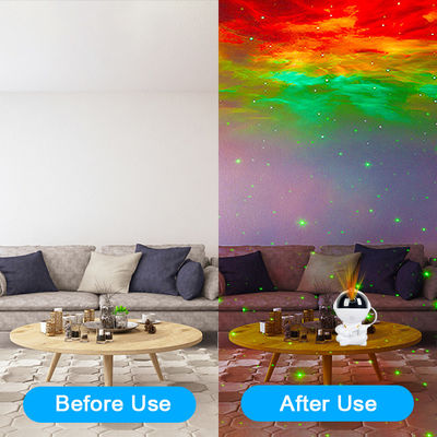 FCC Ceiling RGB Space Star Projector White Color With Remote