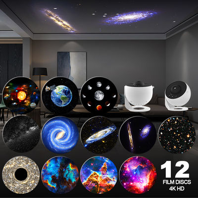 12 HD 4K Film Planetarium Galaxy Projector Night Light DC 5V