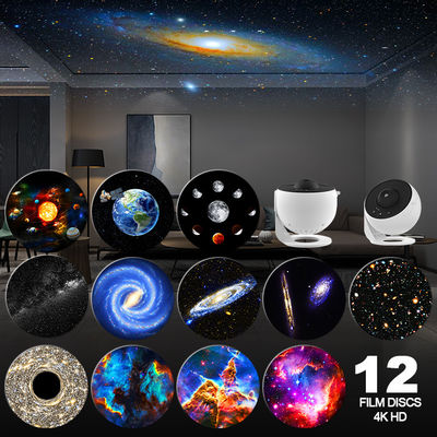 Multifunctional Planetarium Light Projector For Room Rotatable ABS Material