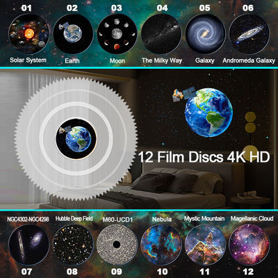 Multifunctional Planetarium Galaxy Projector 12 In 1 For Baby Kids