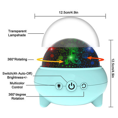 5V 1A 3W Animal Starry Night Light Projector Multifunctional Rotatable