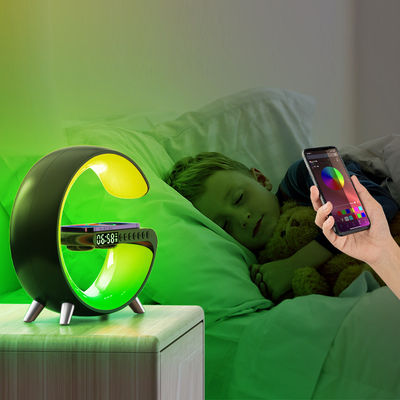 Adjustable Light Brightness and RGB Light Color G-Speaker-Luminaire suitable for Bedroom